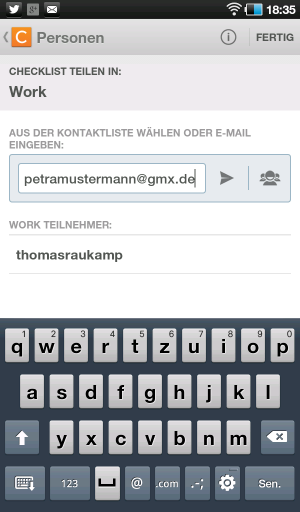 Abbildung 5: Ideenboxen können für Mitarbeiter und Freunde geöffnet werden, um gemeinsam mit ihnen an einem Projekt zu arbeiten.
