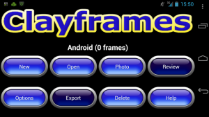 Abbildung 5: Die Übersicht der Funktionen von Clayframes.