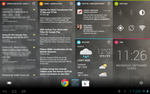 Abbildung 2: Die Auswahl an Widgets ist noch dünn, weitere Mini-App sollen im Laufe der Zeit folgen.