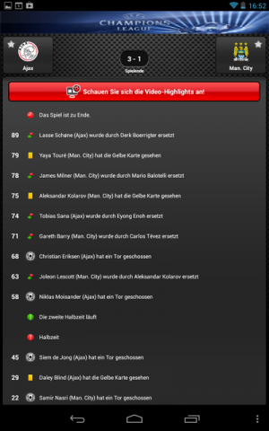 Hier gibt es auch Details zu den Spielen.
