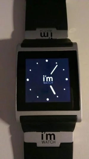 Abbildung 5: Die Hauptfunktion der i'm Watch in ihrer schönsten Form.