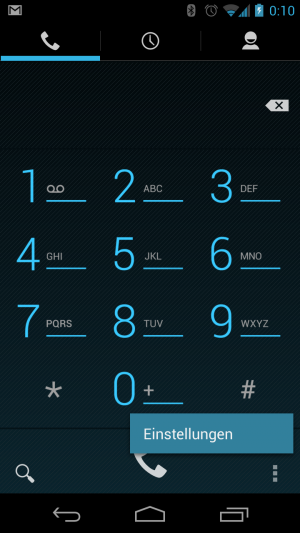Abbildung 3: Google hat die Telefonie-Einstellungen gut im Menü der Telefon-App versteckt.