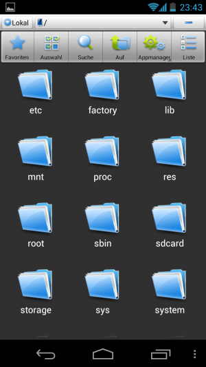Abbildung 1: Linux-Nutzern vertraut: In diesen Verzeichnissen dürfen Sie nur als Benutzer "Root" Dateien ändern.