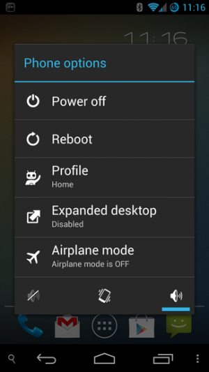 Abbildung 1: CyanogenMod blendet auf Wunsch die Soft-Buttons aus, so dass Sie ungestört zocken können.
