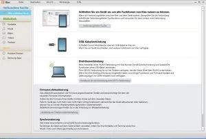 Abbildung 2: Auch Samsung Kies stört sich in keiner Weise an der neuen Windows-Version.