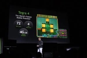 Der Tegra-4-Chipsatz nimmt mit 74 Grafik- und vier CPU-Kernen der Konkurrenz den Wind aus den Segeln.