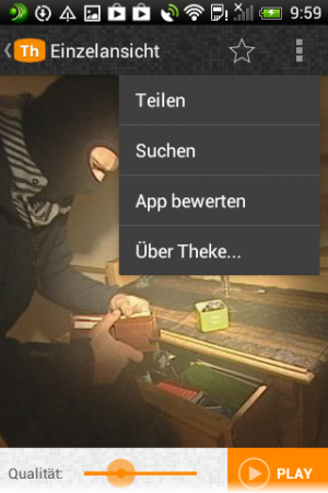 Die Ansicht ist mitunter etwas grisselig - auf kleineren Bildschirmen jedoch in Ordnung.