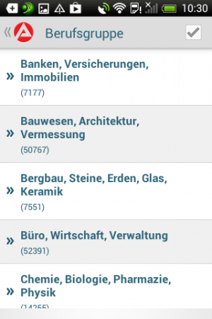 Wer mag, kann auch Klick auf Klick im Jobangebot schmökern.