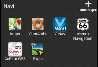 Sechs Navigationslösungen für Android-Geräte