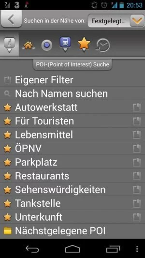 Abbildung 9: Die Daten von OpenStreetMap sind mit sehr vielen nützlichen Daten gefüllt.
