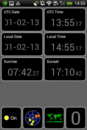 Wann geht die Sonne auf? Auch das weiß die App.