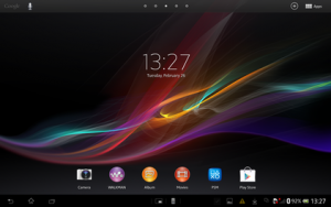 Sony hat Android einen schicken Look verpasst, der nicht zu sehr vom Stamm-Android abweicht.