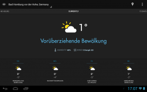 Abbildung 1: MIt Eye in Sky sieht auch das schlechteste Wetter gleich etwas freundlicher aus.
