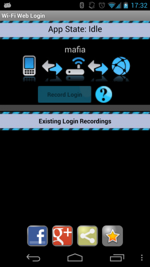 Abbildung 3: WiFi Web Login bucht Sie automatisch in Hotels oder auf Konferenzen in öffentliche WLAN ein.