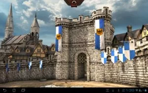 Abbildung 10: Das Schloss in Epic Citadel lädt Sie zu einem ausführlichen Besuch oder einem Benchmark ein.
