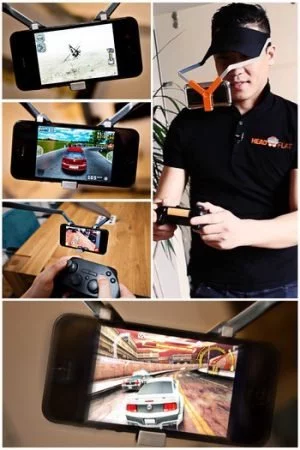 Die Headfloat-Mütze wird mit einem Bluetooth-Game-Controller ausgeliefert.