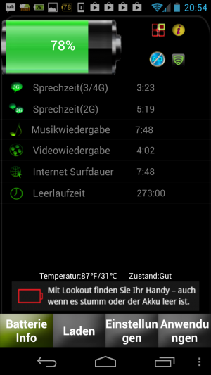 Abbildung 10: Battery Dr. Saver platziert Anzeigen auf Ihrem Home-Screen. Das kann nicht gut für den Akku sein.