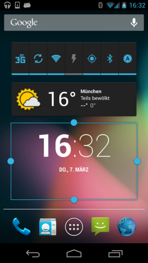 Abbildung 6: Nehmen Sie sich beim Einrichten Ihres Homescreens etwas Zeit.