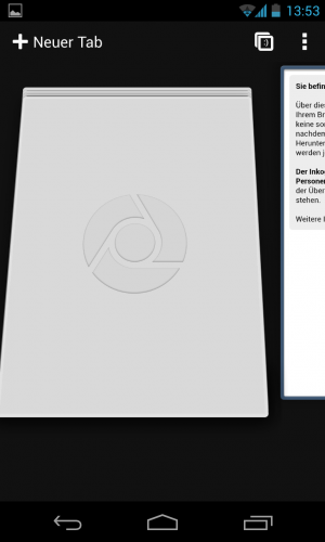 Haben Sie sich noch nie gefragt, was wohl auf der Rückseite eines Chrome-Tabs zu sehen ist?