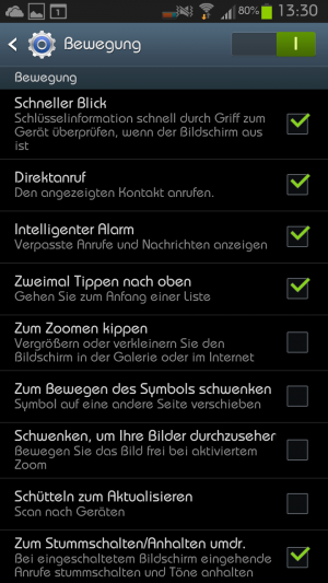 Abbildung 1: Die vielen Einstellungsmöglichkeiten werden in Begleittexten nachvollziehbar erklärt.