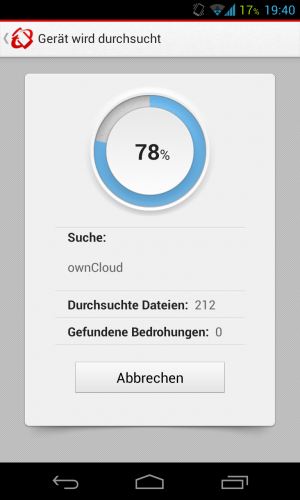 Abbildung 4: Auch für Einsteiger macht die Trend-Micro-App das Scannen verständlich.