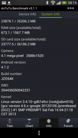 Abbildung 2: Bei der 32-GByte-Version bleiben rund 26 GByte für Daten frei.