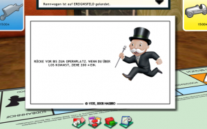 Abbildung 3: Der Ablauf von Monopoly gleicht dem klassischen Brettspiel-Original.