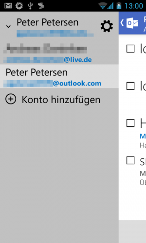 Mit der Outlook-App können Sie mehr als nur ein Microsoft-Konto nutzen.
