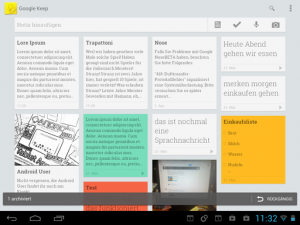 Ihre Notizen finden Sie dann umgehend auf dem Handy oder Tablet.