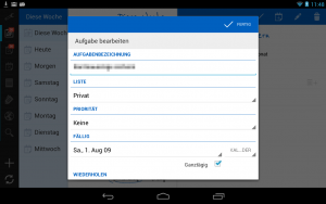 In der Version 3.0 läuft die App nun auch auf Android-Tablets.