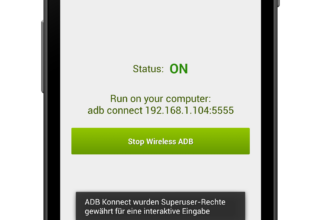 Die Android Debug Bridge drahtlos nutzen