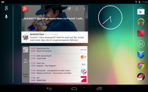 Abbildung 5: Ein Widget für den Homescreen darf bei einer toll gestalteten App nicht fehlen.