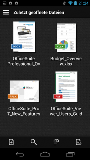 Abbildung 3: PDF- und Microsoft-Office-Dateien lassen sich von Haus aus lesen.