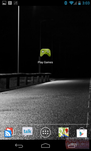Play Games wird es als App geben.