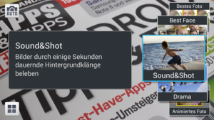 Viele verschiedene Kamera-Modi zaubern aus einfachen Aufnahmen beachtliche Bilder.