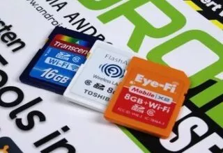 Speicherkarten mit Wi-Fi und Android-App im Test
