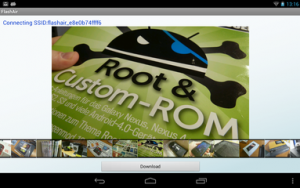 Abbildung 9: Im "View Mode" der App stöbern Sie nur durch bereits ausgelesene Aufnahmen.