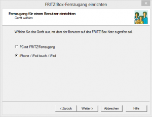 Abbildung 2: Die iPhone-Konfiguration zum FRITZ!Box-VPN lässt sich auch unter Android einrichten.