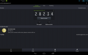 Der Nvidia Tegra 4 müsste deutlich höhere Benchmark-Zahlen aufweisen.
