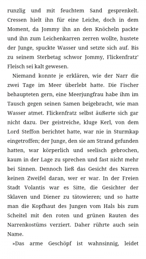 Abbildung 5: Der Text der Bücher ist im E-Book Reader gut lesebar.