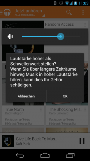 Abbildung 1: Mit dem Xposed-Framework deaktivieren Sie diese lästige Warnung.