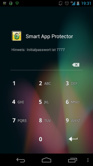 Abbildung 8: Mit dem Smart App Protector lassen sich einzelne Apps sperren.