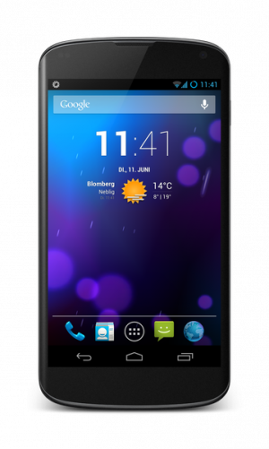Abbildung 1: Auf den ersten Blick unterscheidet sich ein Handy mit CyanogenMod nicht von anderen Android-Geräten.