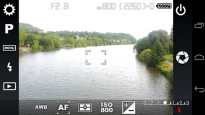 Abbildung 5: Die Belichtungseinstellungen der Camera FV5 garantieren eine optimale Ausleuchtung.