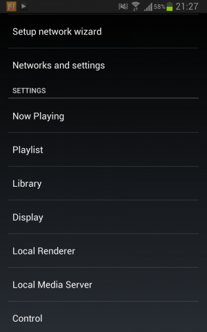 Abbildung 6: Die Settings haben es in sich und erlauben zahllose individuelle Einstellungen der App.