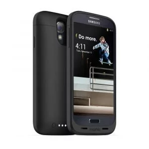 Abbildung 2: Das Mophie Juice-Pack hält das Samsung Galaxy S4 in mehrfacher Hinsicht länger am Leben.