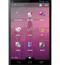 Mit Lovoo auf Partnersuche