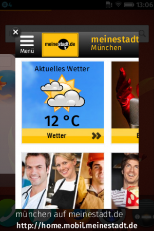 Abbildung 10: Über einen längeren Druck auf den Home-Button wechseln Sie zwischen den aktiven Apps.