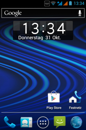 Abbildung 2: Das KX-PRX150 ist im Endeffekt ein normales Smartphone mit dem gewissen Extra.