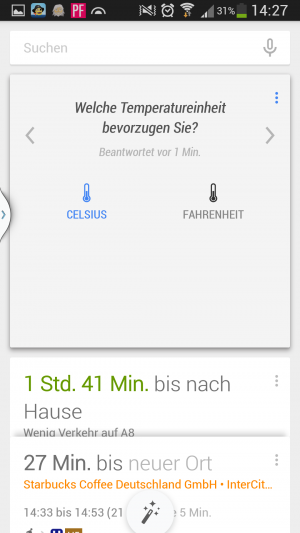 Abbildung 2: Um mehr über Ihre Interessen zu erfahren, stellt Ihnen der Assistent Fragen, die Sie mit Ja oder Nein beantworten müssen.